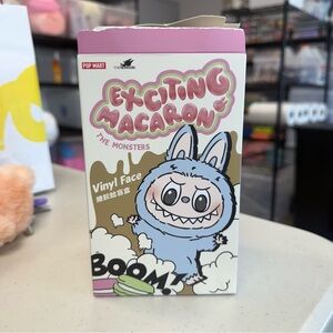 Exciting Macaron Vinyl Face by The Monsters - Blue